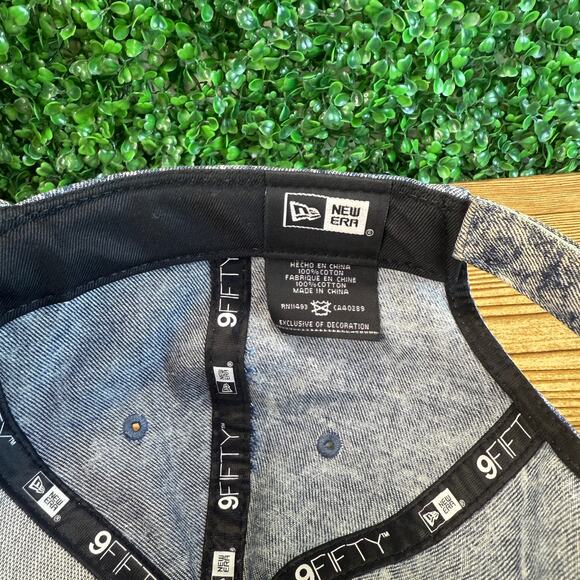 New Era 9Fifty Adult  Chicago Bulls NBA Finals Retro Acid Washed Hat Adjustable - Picture 9 of 11